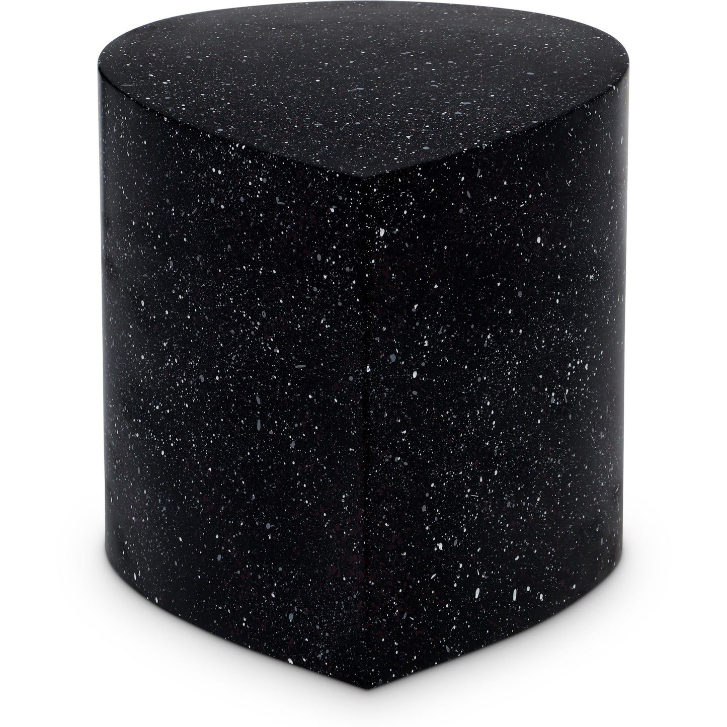 Petal - Iron Coffee Table - Black Terazzo