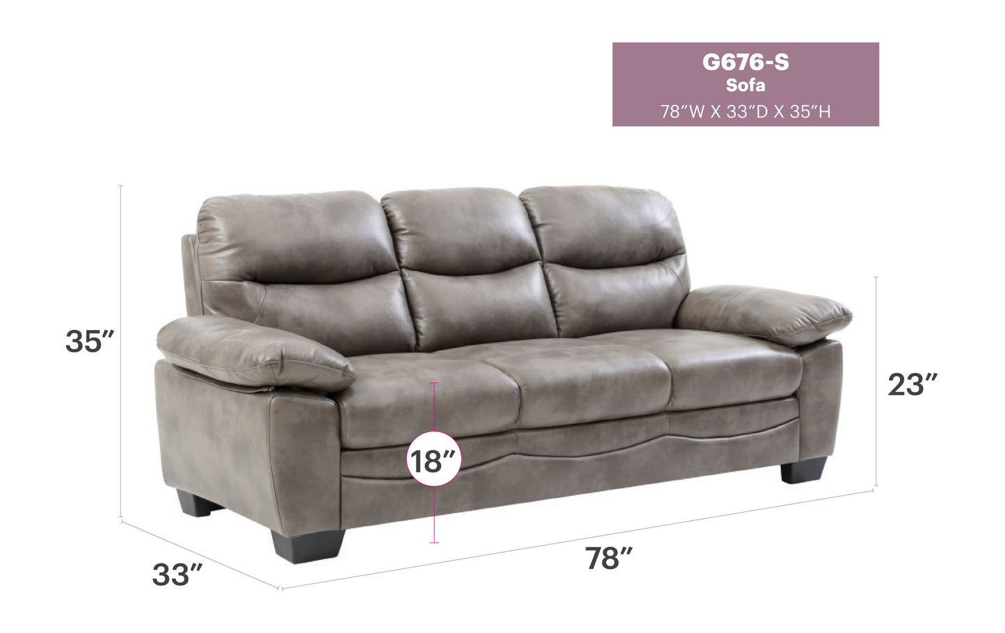 Glory Furniture - Marta - Sofa