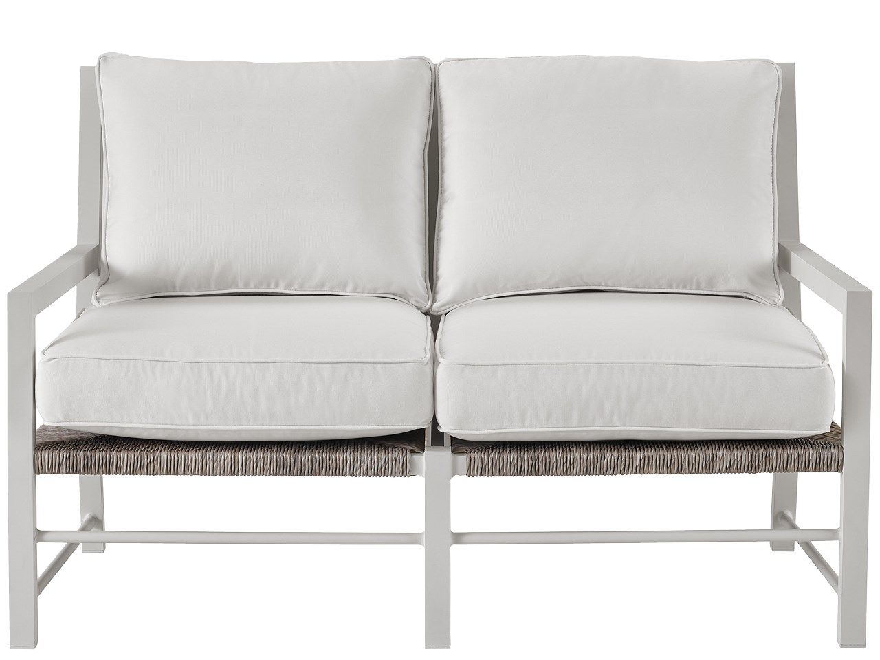 Coastal Living Outdoor / Tybee - Loveseat - Pearl Silver
