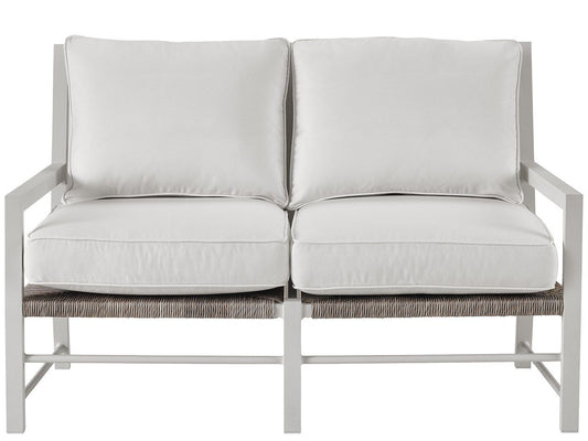 Coastal Living Outdoor / Tybee - Loveseat - Pearl Silver