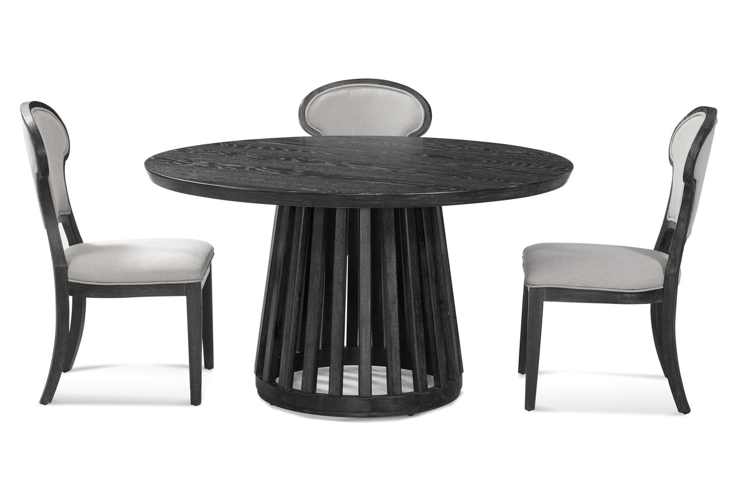 Mateo - Round Dining Table - Black