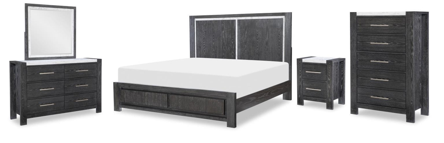 Horizons - 6 Drawers Dresser - Espresso