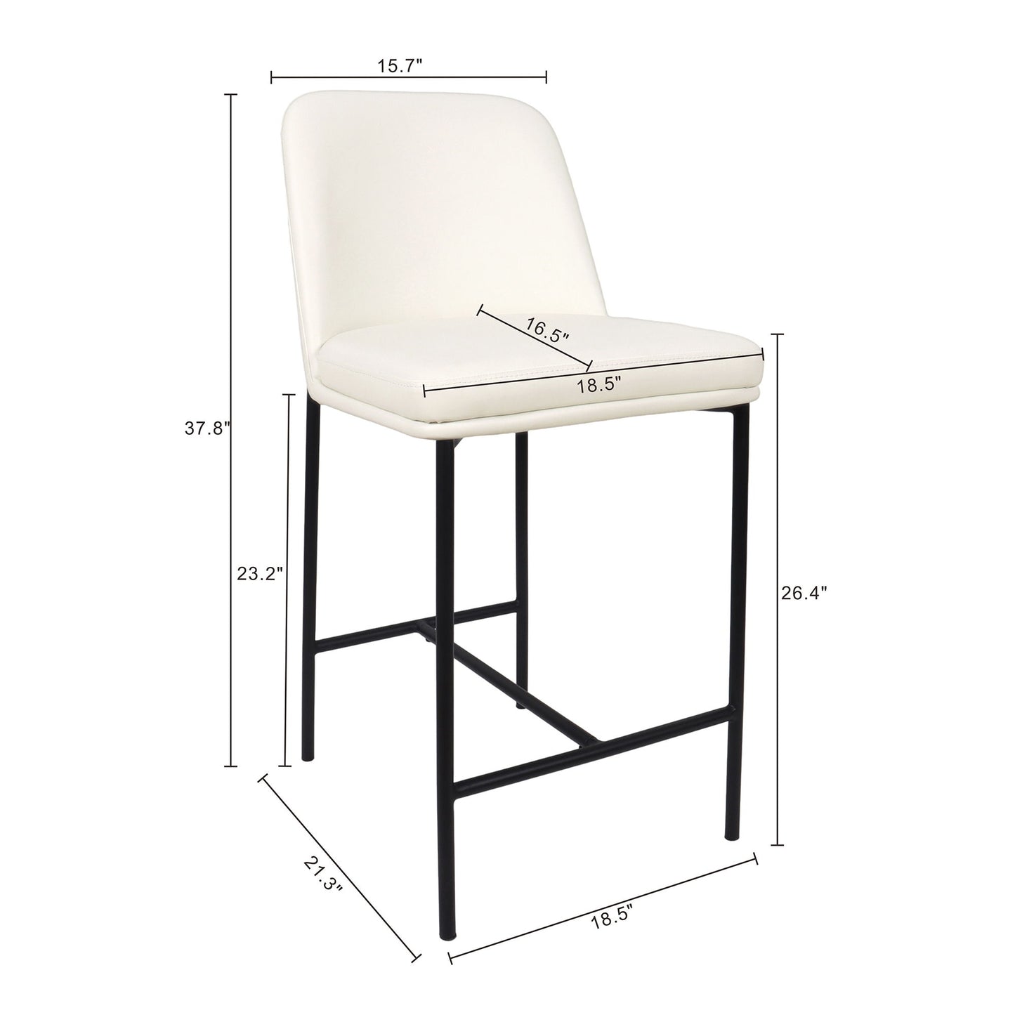 Manhattan Loft - Counter Stool (Set of 2)
