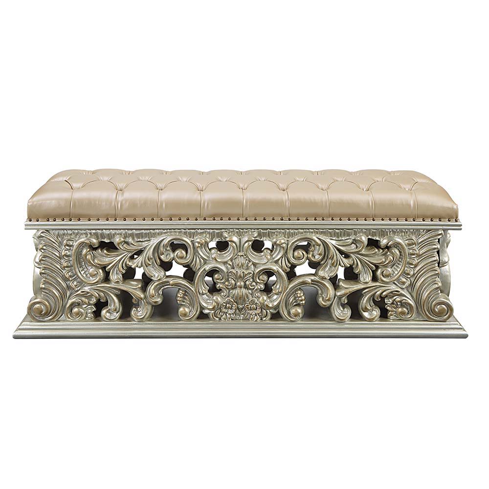 Sorina - Bench - Antique Gold