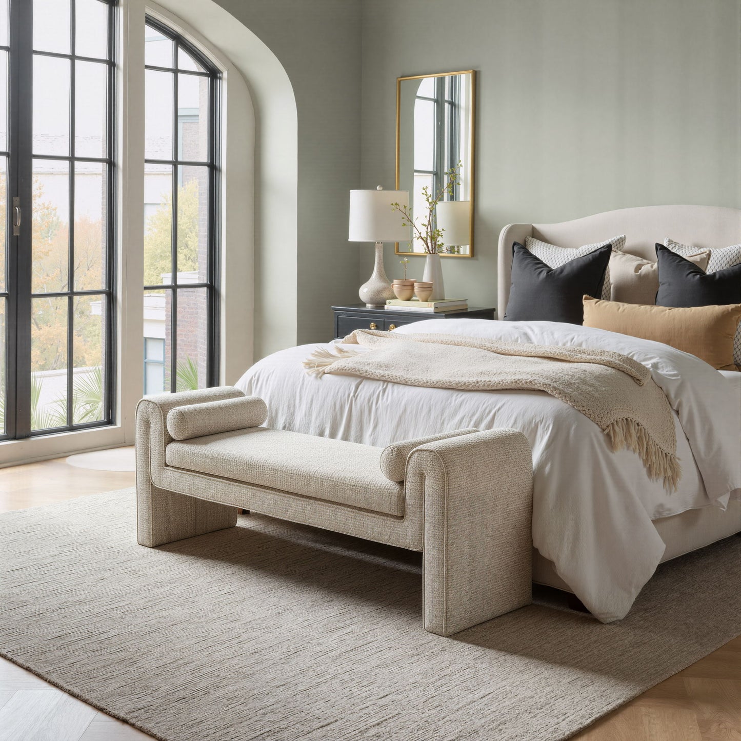 Astar - Bench - Beige