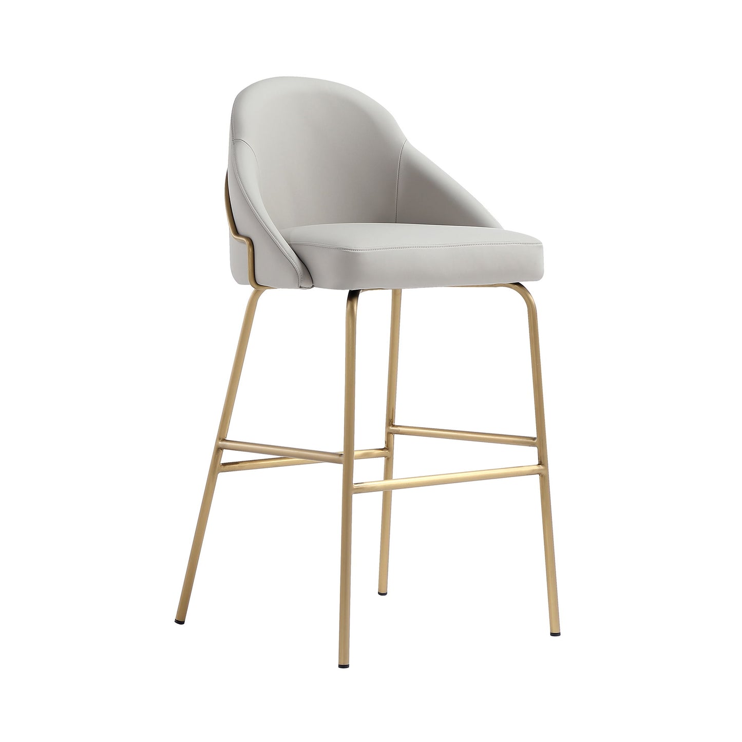 Manhattan Gracie - Barstool With Gold Base