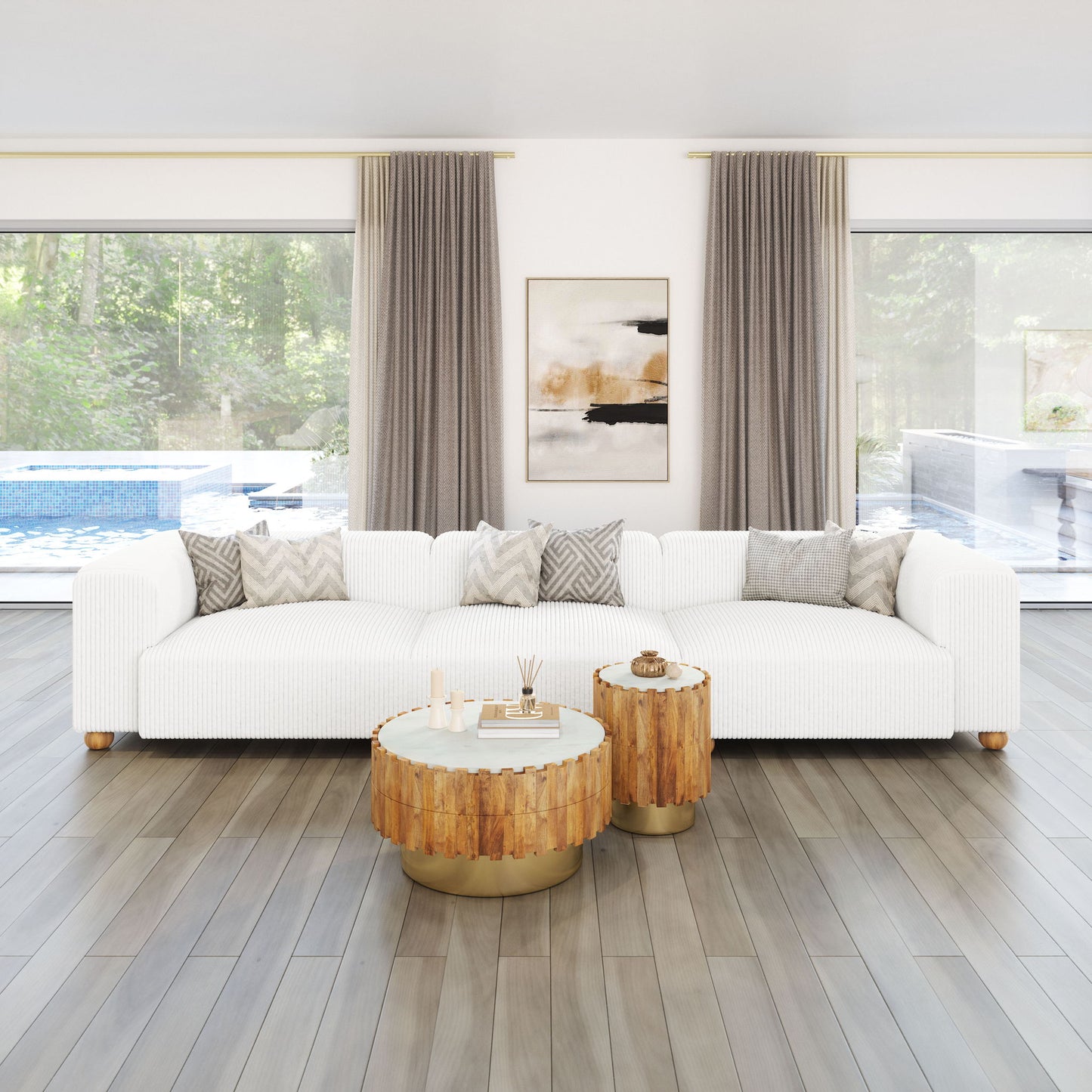 Tayte - Sofa - White