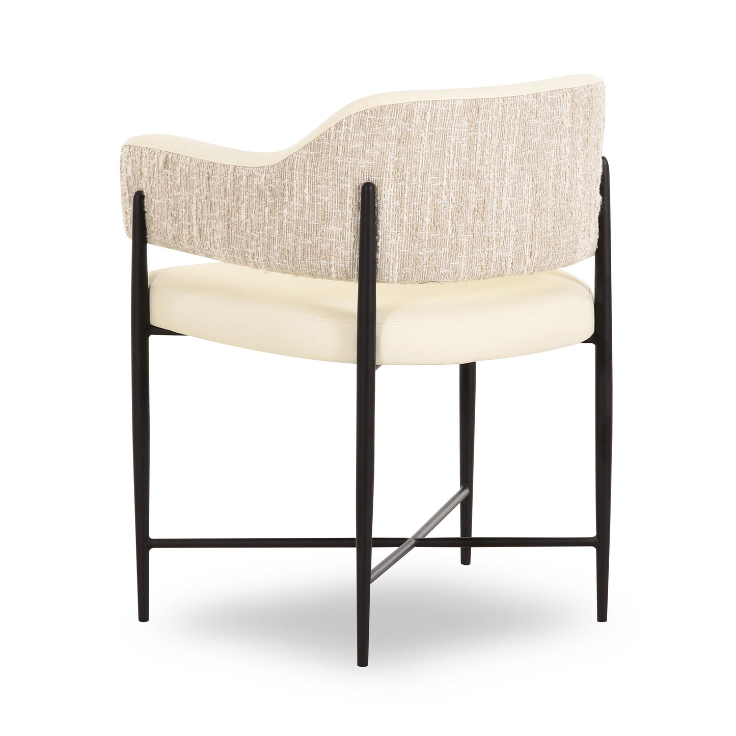 Sezanne - Vegan Leather 2-Tone Dining Chair