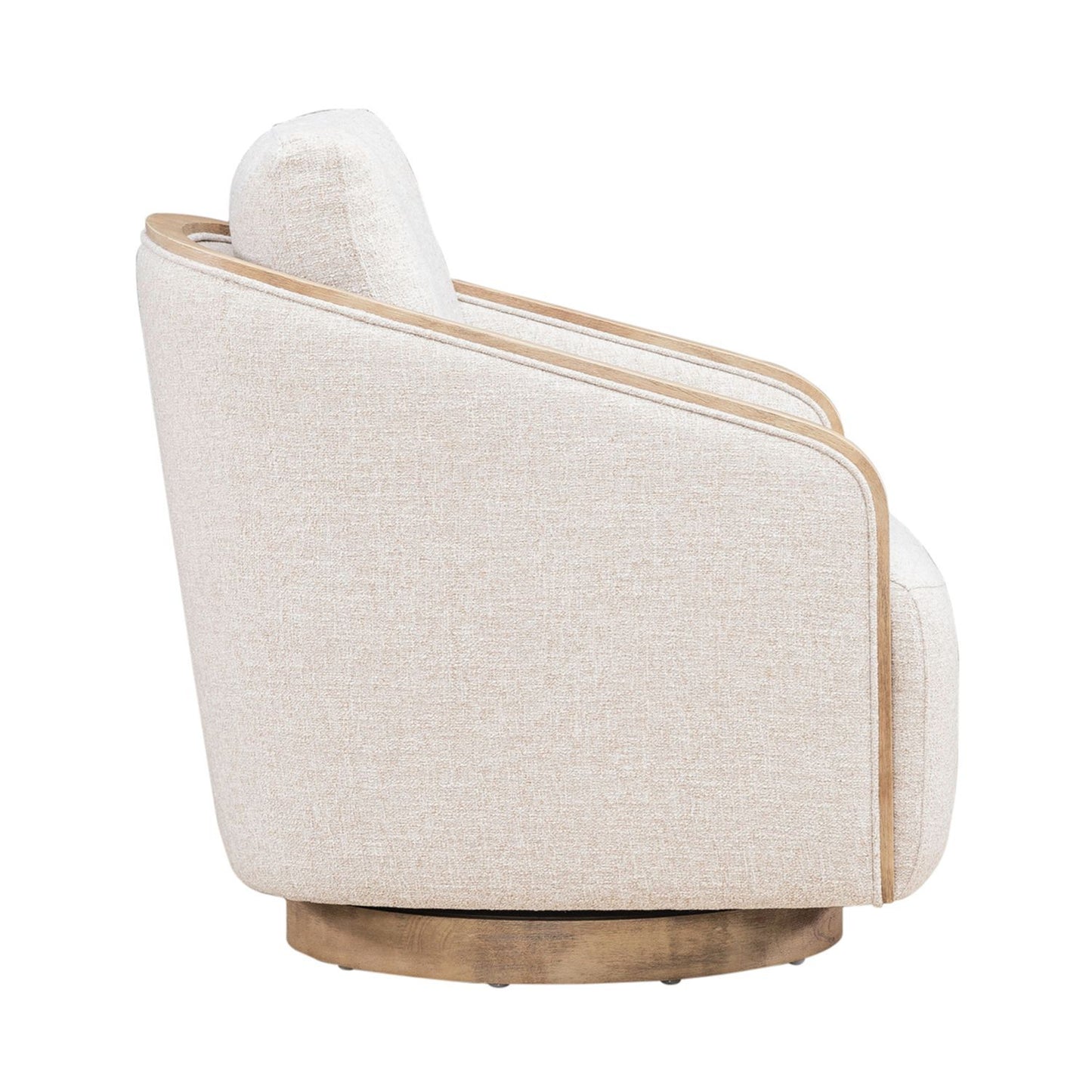 Nora - Upholstered Swivel Accent Chair