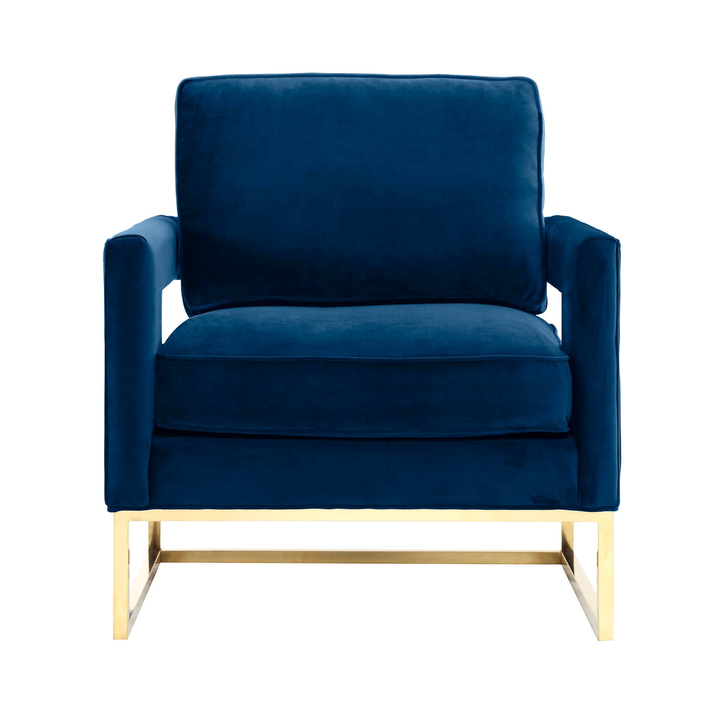 Avery - Velvet Chair - Navy