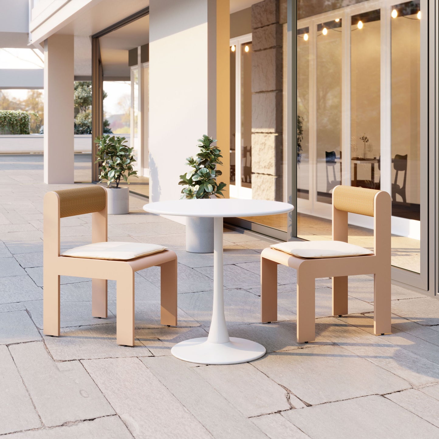 Island - Dining Chair (Set of 2) - White