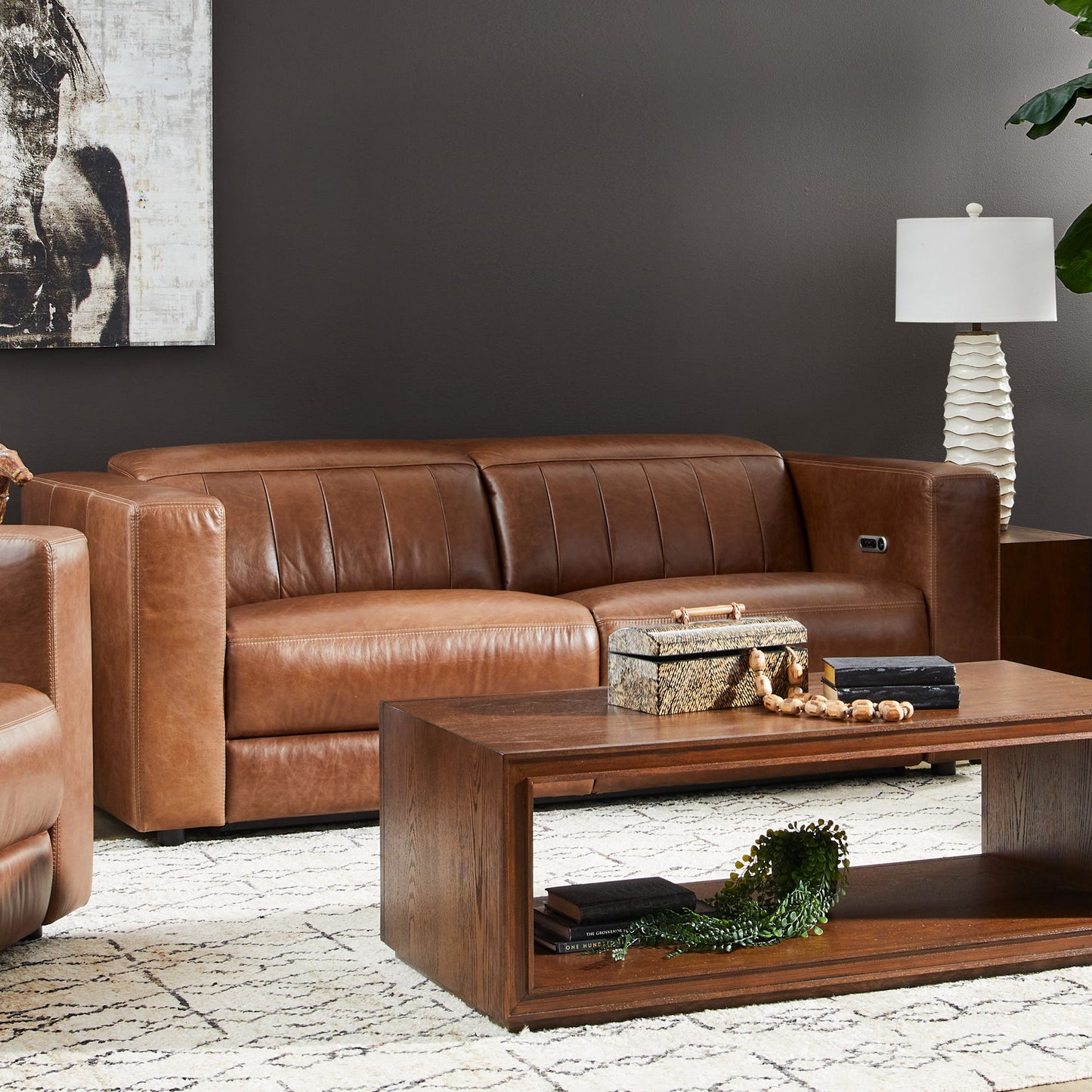 Austin - Power Reclining Sofa With Power Headrests