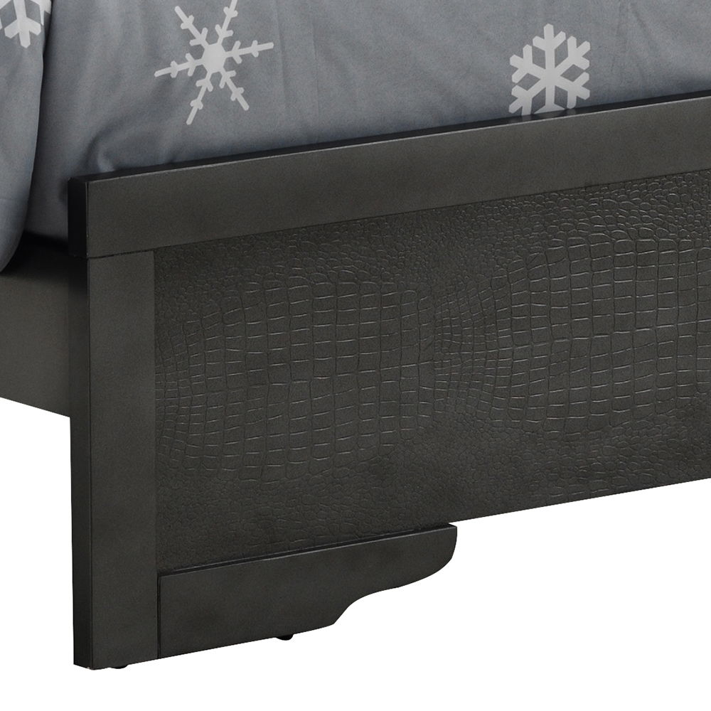 Glory Furniture - Lorana - Upholstered Bed With LED