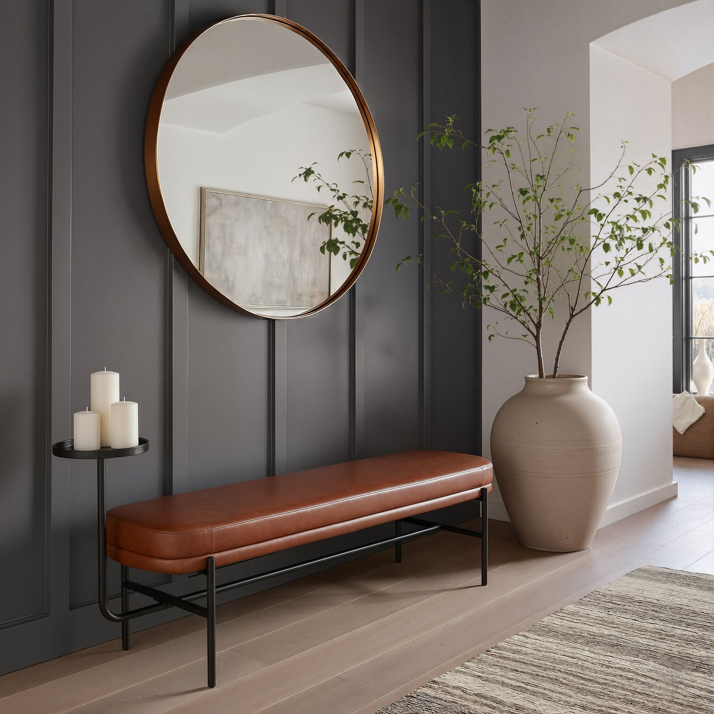 Ploce - Bench - Brown