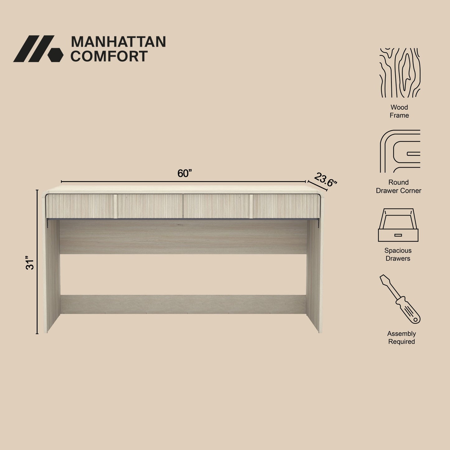 Manhattan Novara - Writing Desk