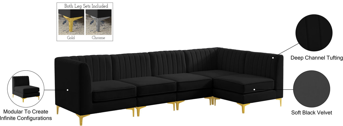 Alina - 5 Piece Modular Sectional