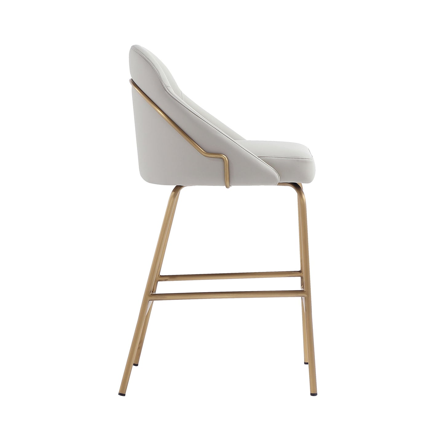 Manhattan Gracie - Counter Stool With Gold Base