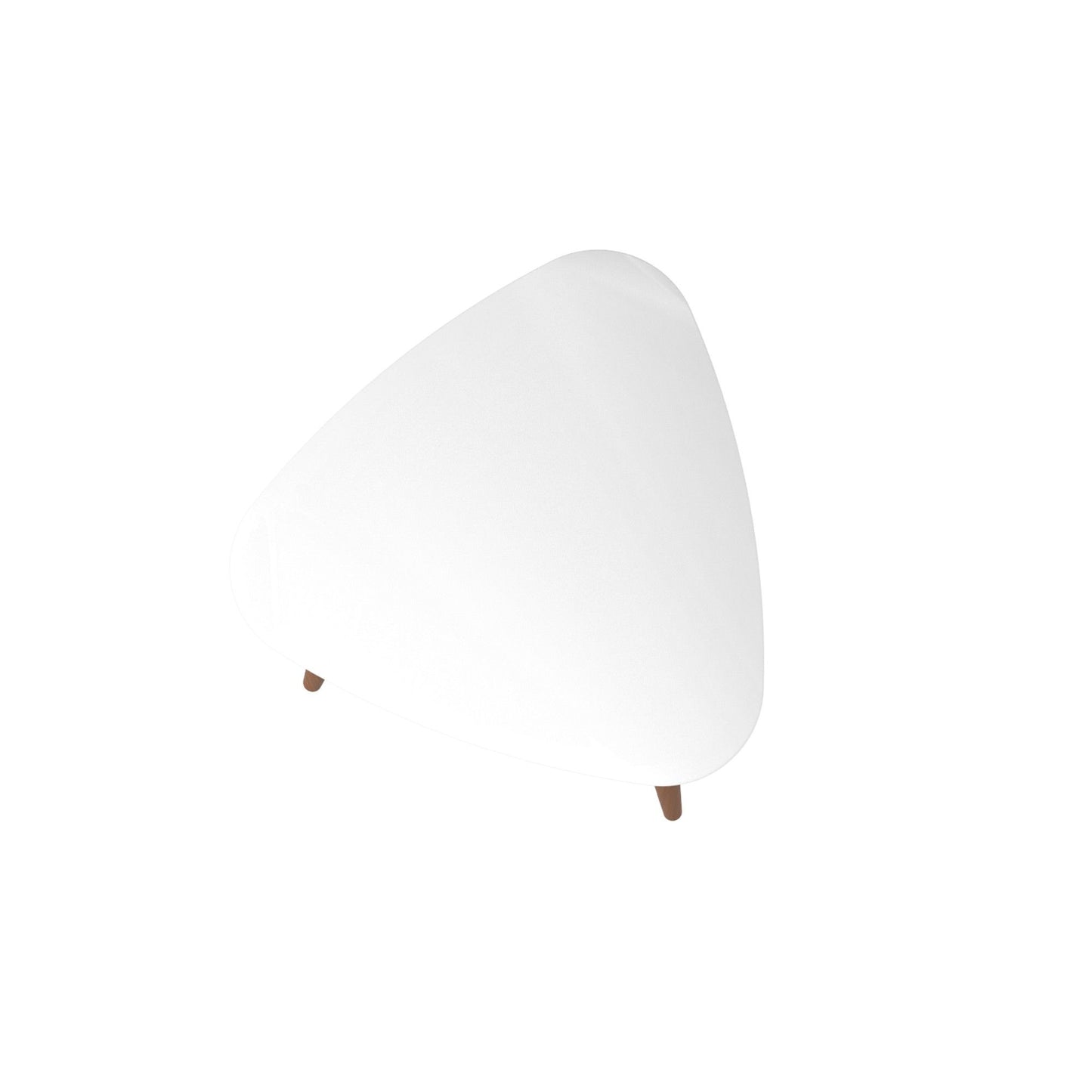 Manhattan Utopia - Triangle Table - White