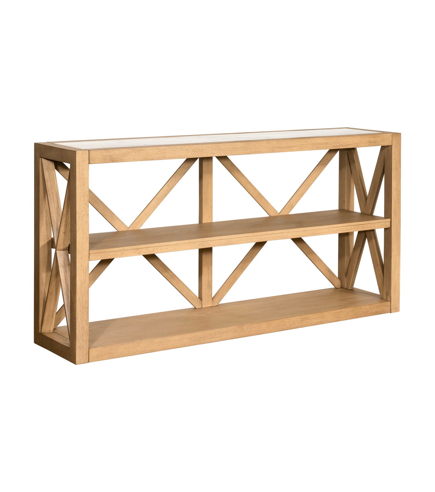 Holden - Console Table - Rustic Blonde
