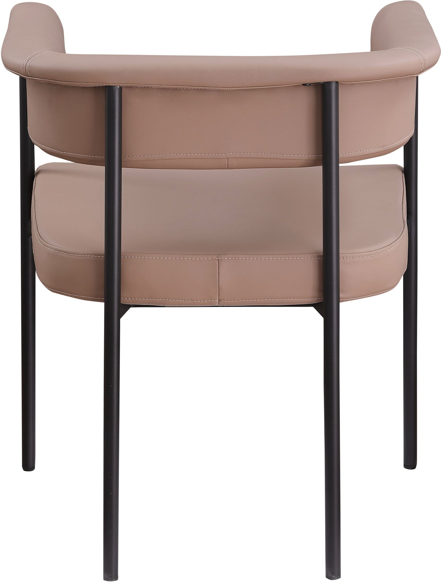 Malin - Faux Leather Dining Chair (Set of 2) - Tan