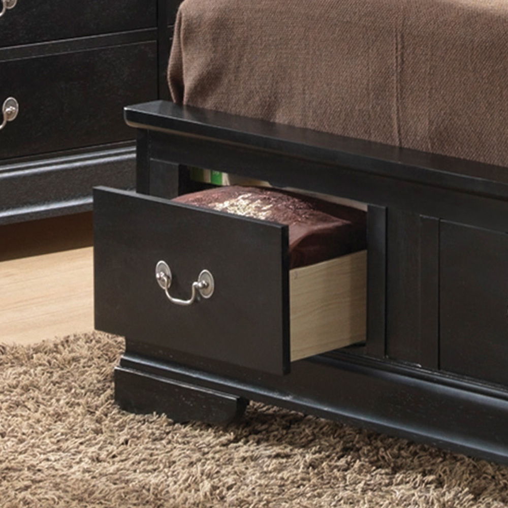 Glory Furniture - Louis Phillipe - Storage Bed