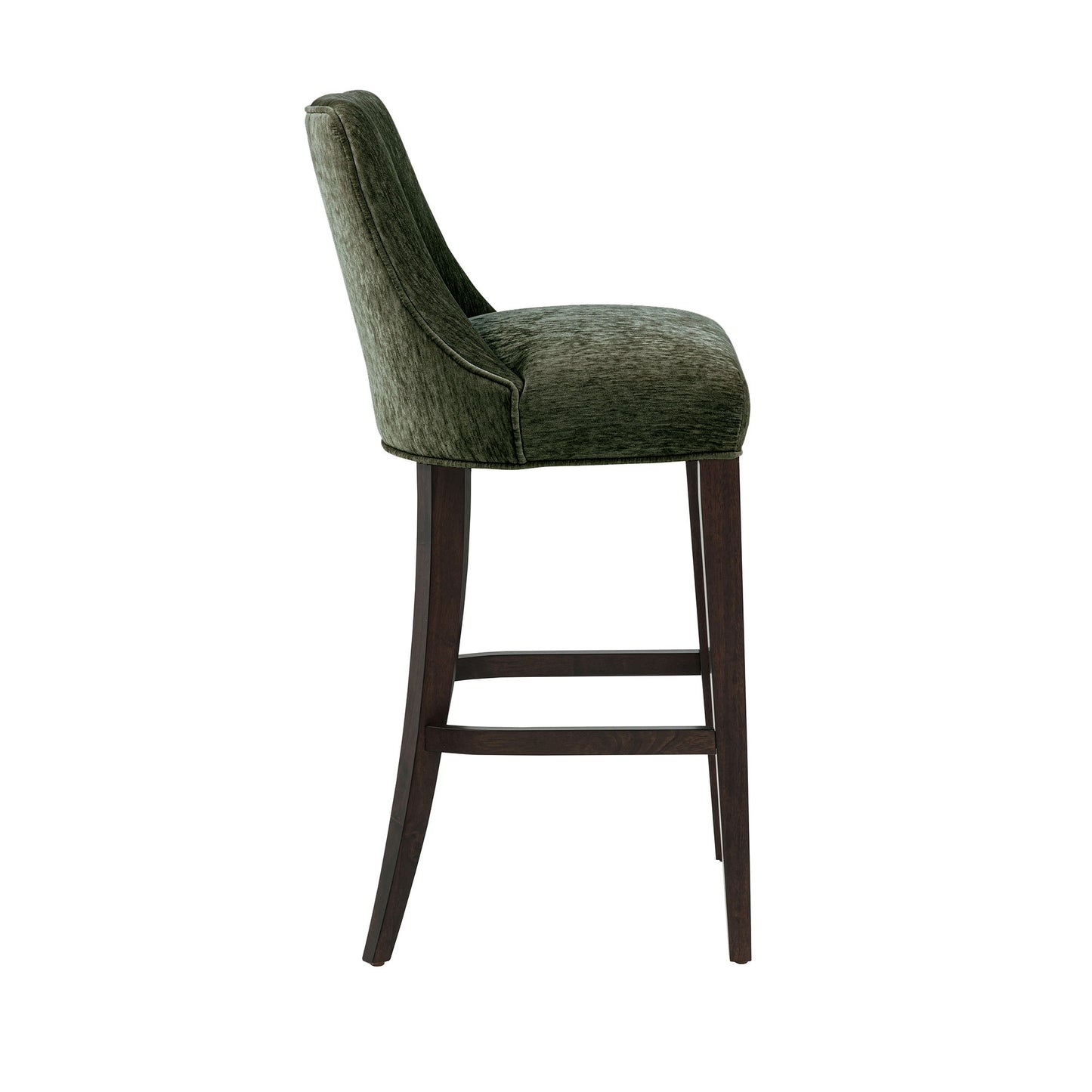 Manhattan Beever - Chenille Wood Stool