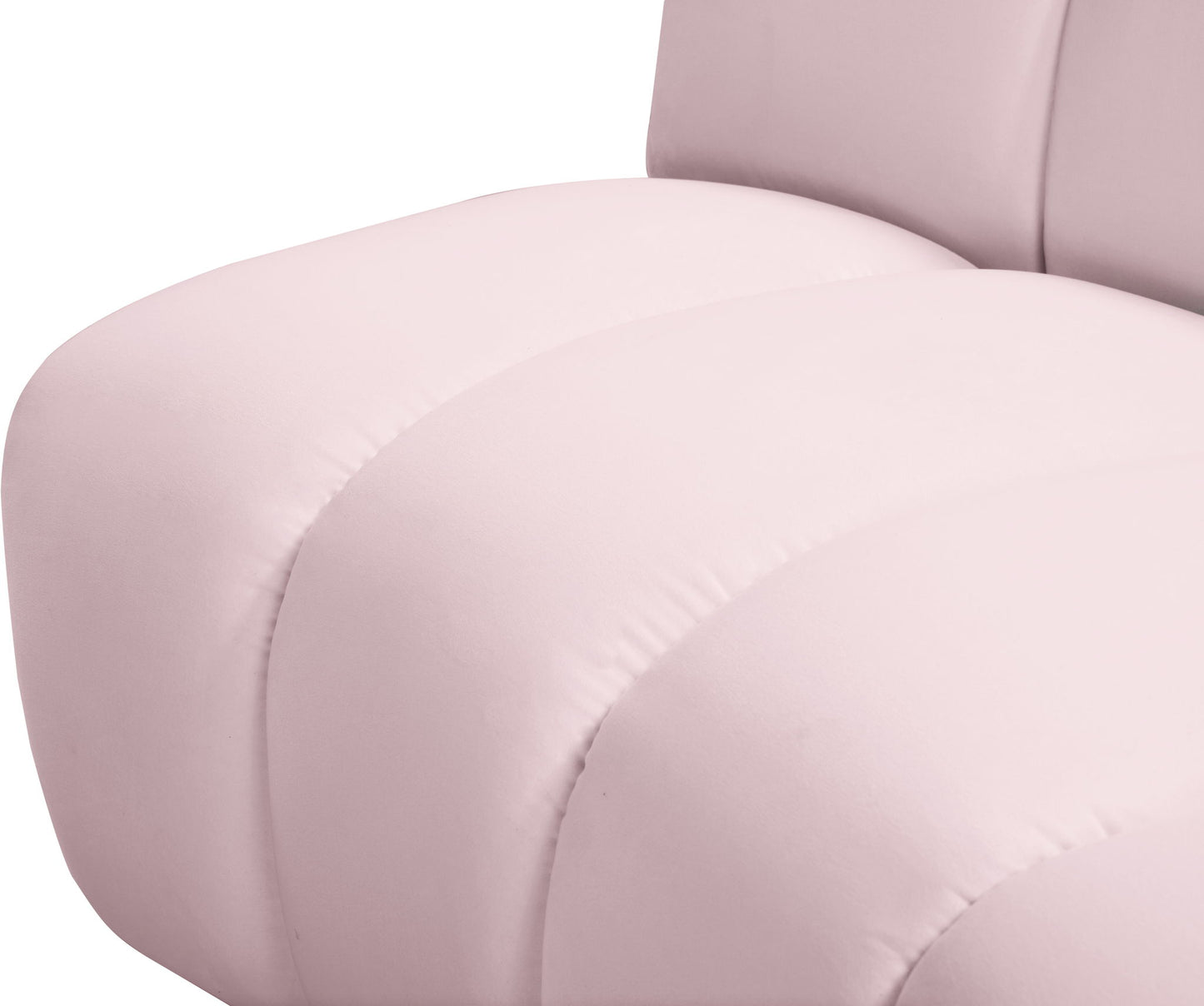 Infinity - 4 Piece Velvet Modular Sectional