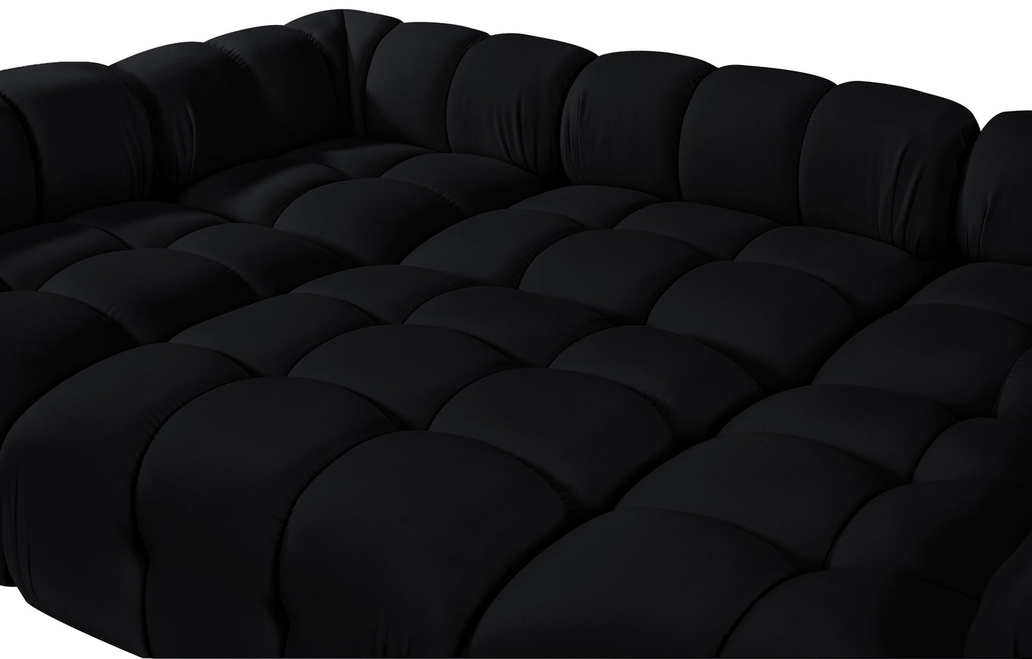 Orin - Velvet 6 Piece Modular Sectional