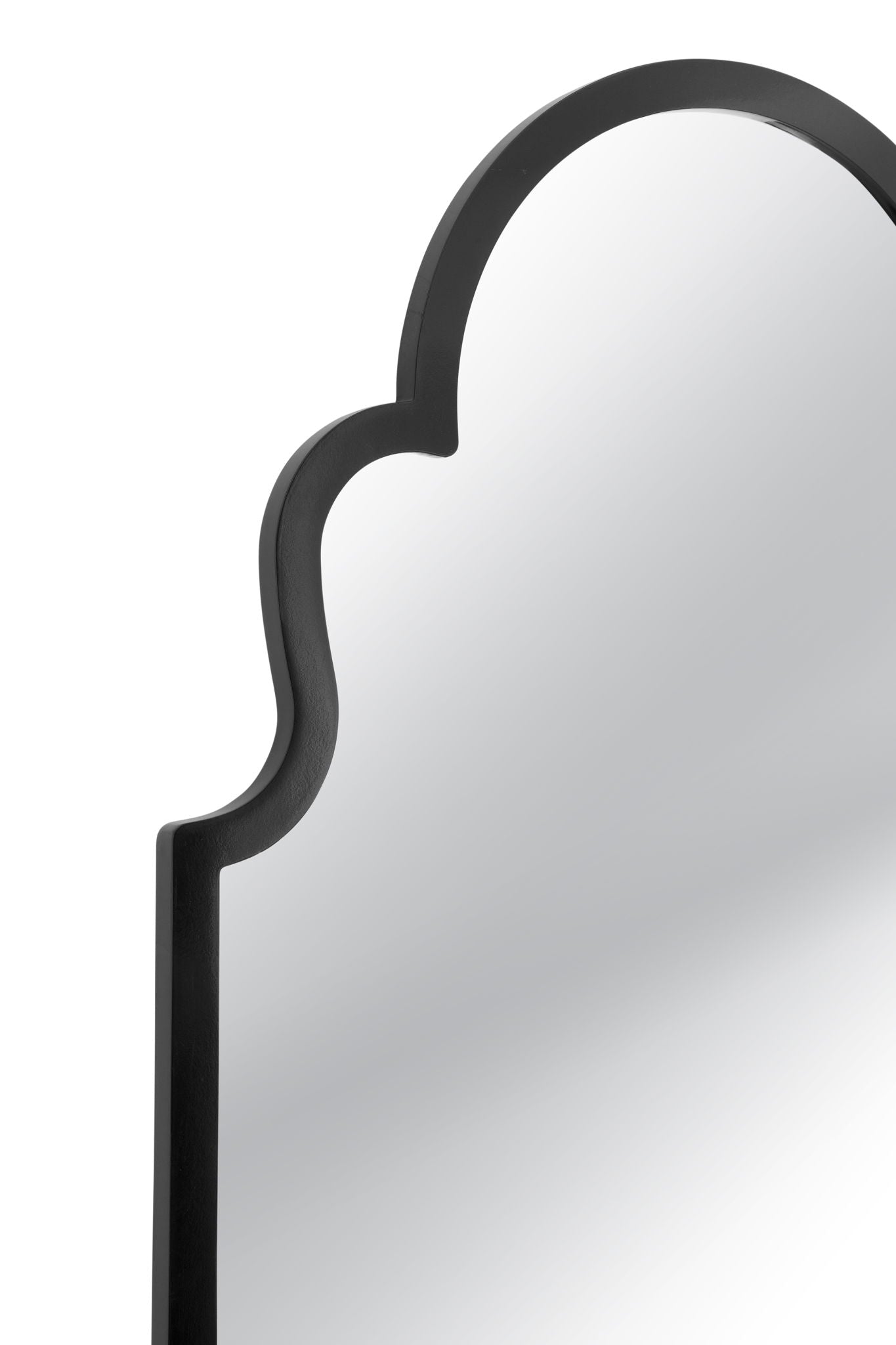 Elberta - Floor Mirror - Black