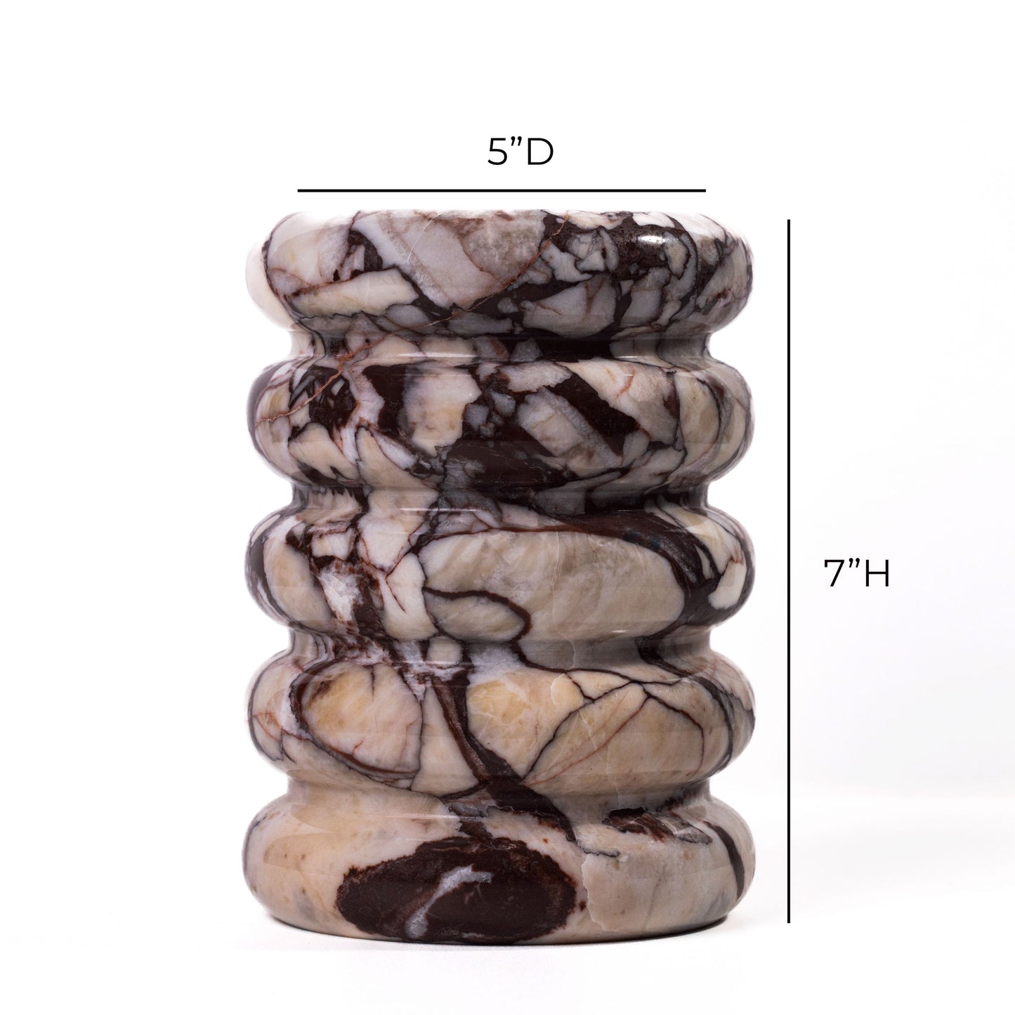 Marble Layered Vase
