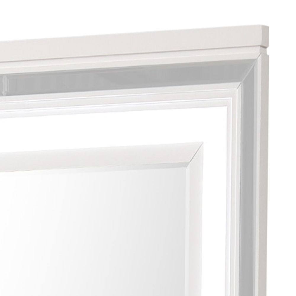 Genoa - Mirror - Sparkling White
