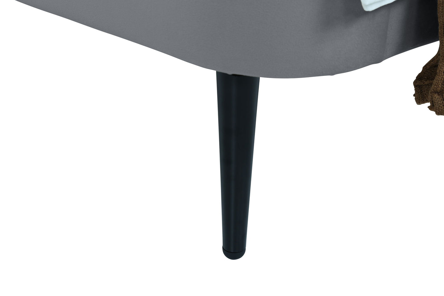 Manhattan Heather - Bed With Black Legs