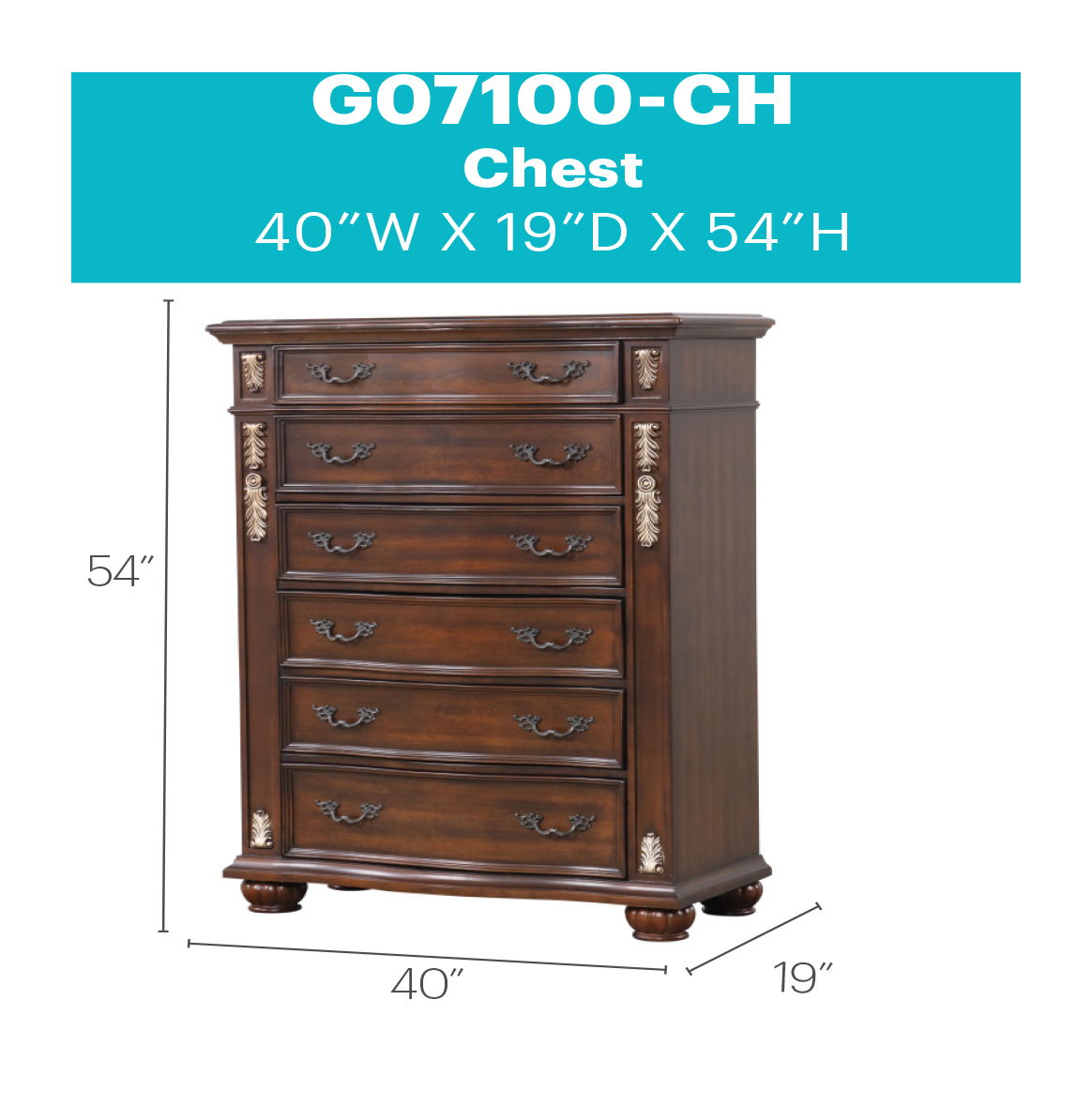 Lyon - Chest - Cherry