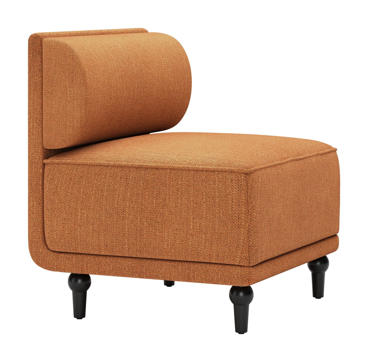Malben - Middle Chair - Brown