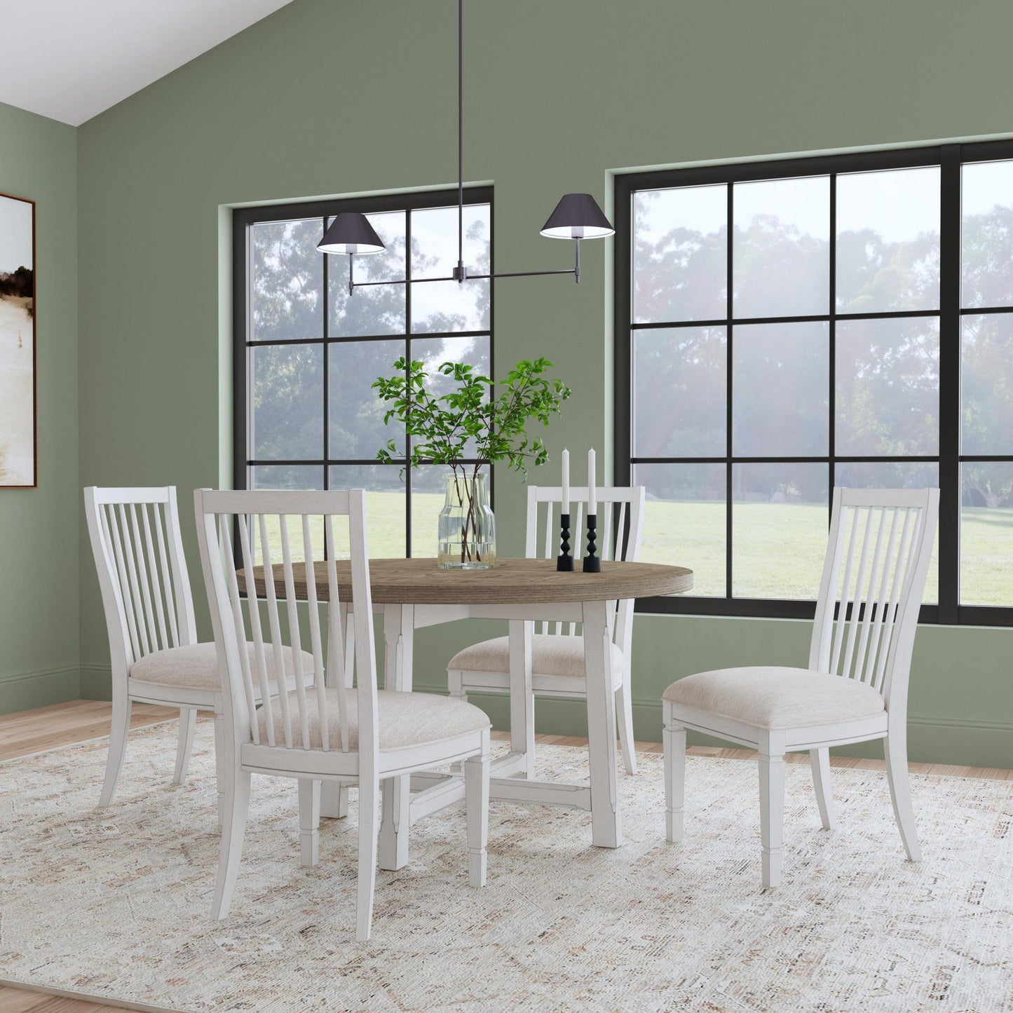 Melody - Round Dining Table - White