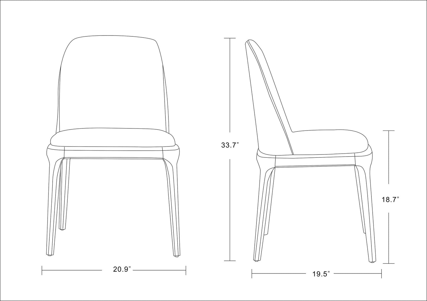 Manhattan Courding - Dining Chair
