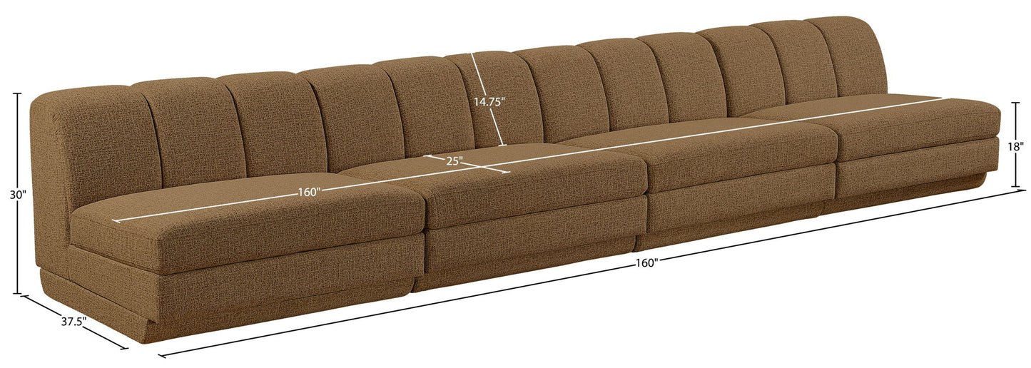 Modari - Sectional - Brown