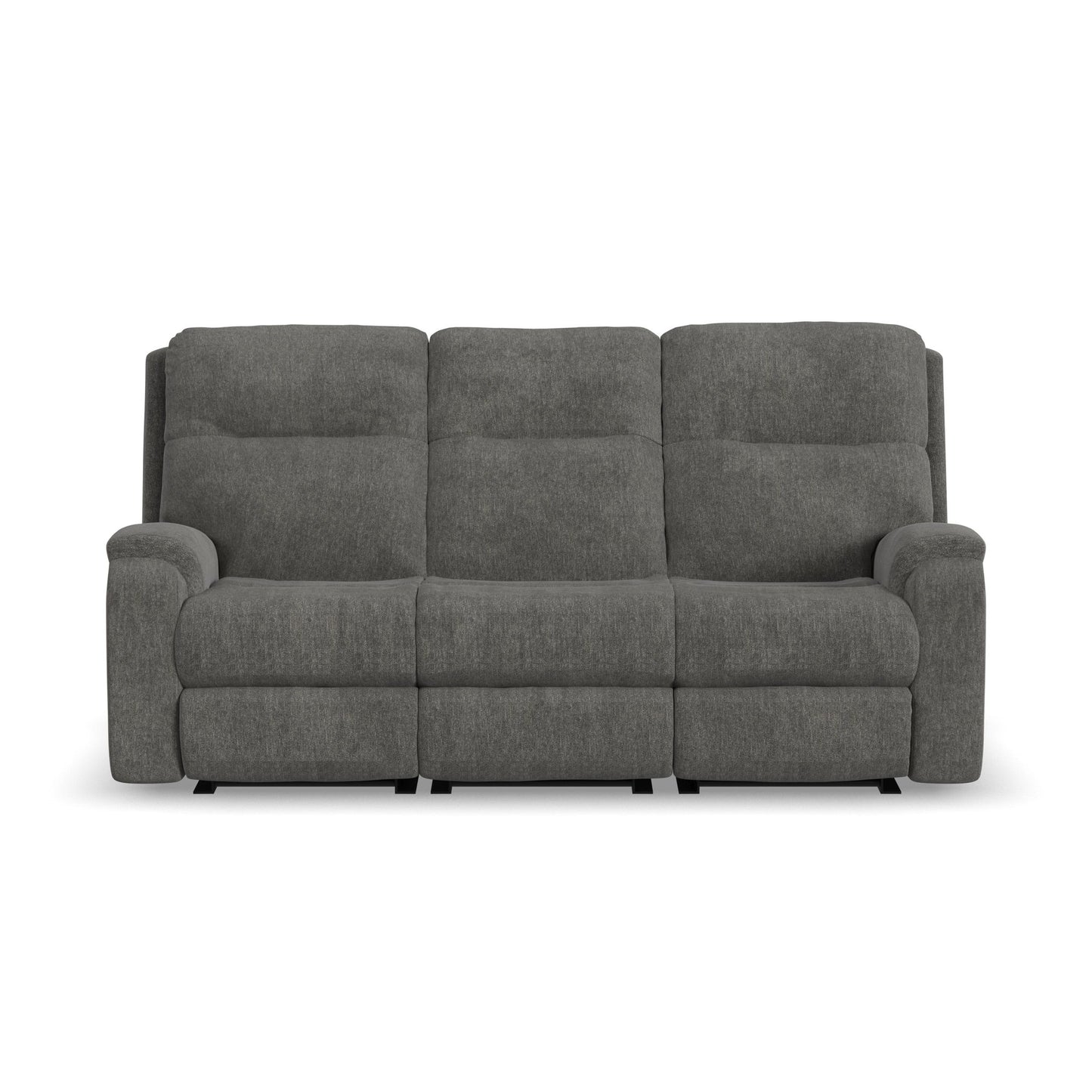 Penn - Fabric Power Reclining Sofa With Power Headrests & Lumbar