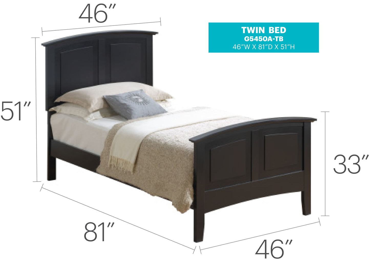 Glory Furniture - Hammond - Bed
