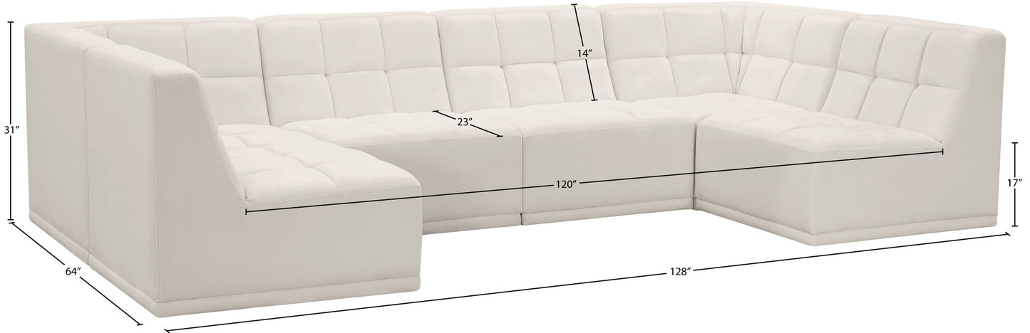 Relax - 6 Piece Modular Sectional