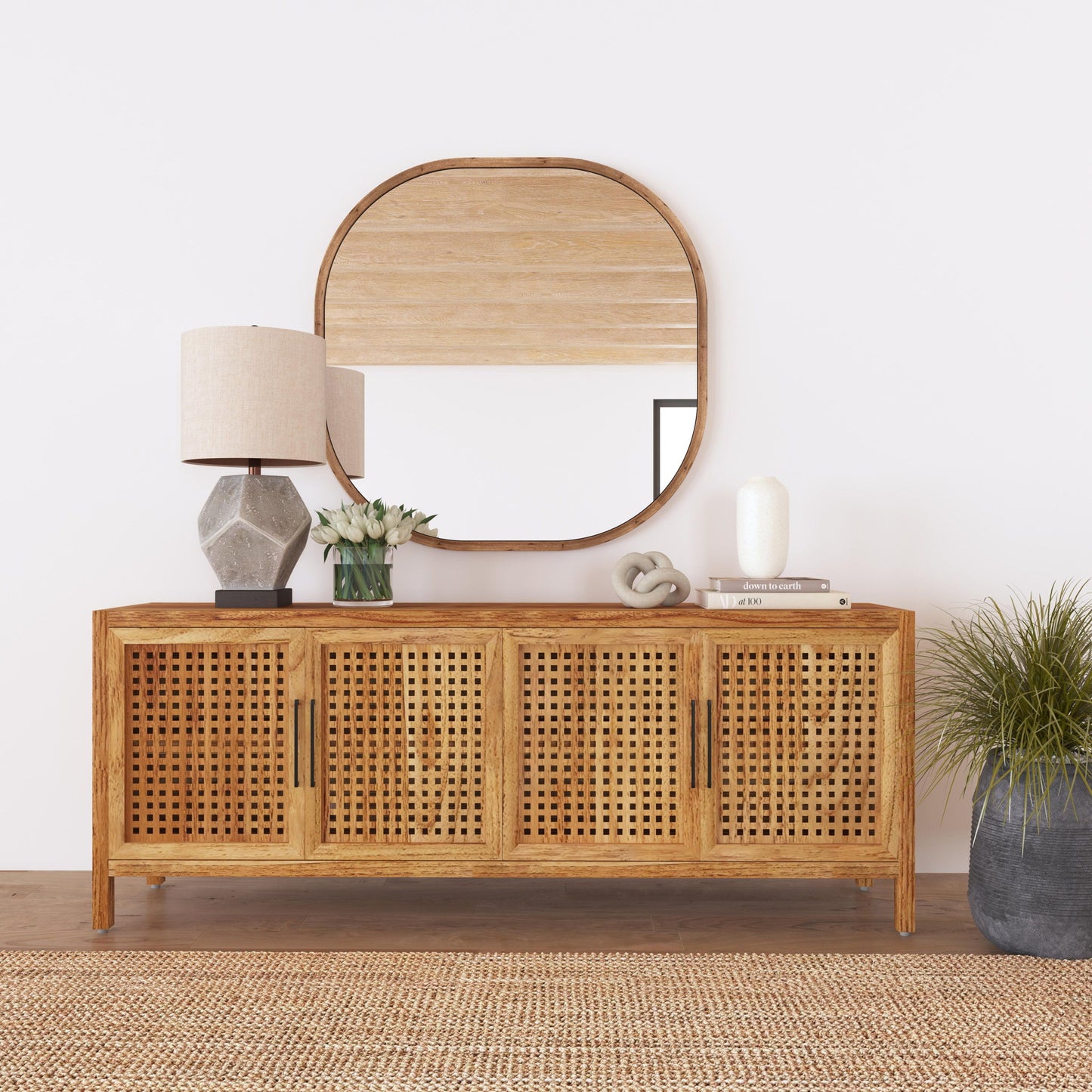 Richards - Wall Mirror - Brown