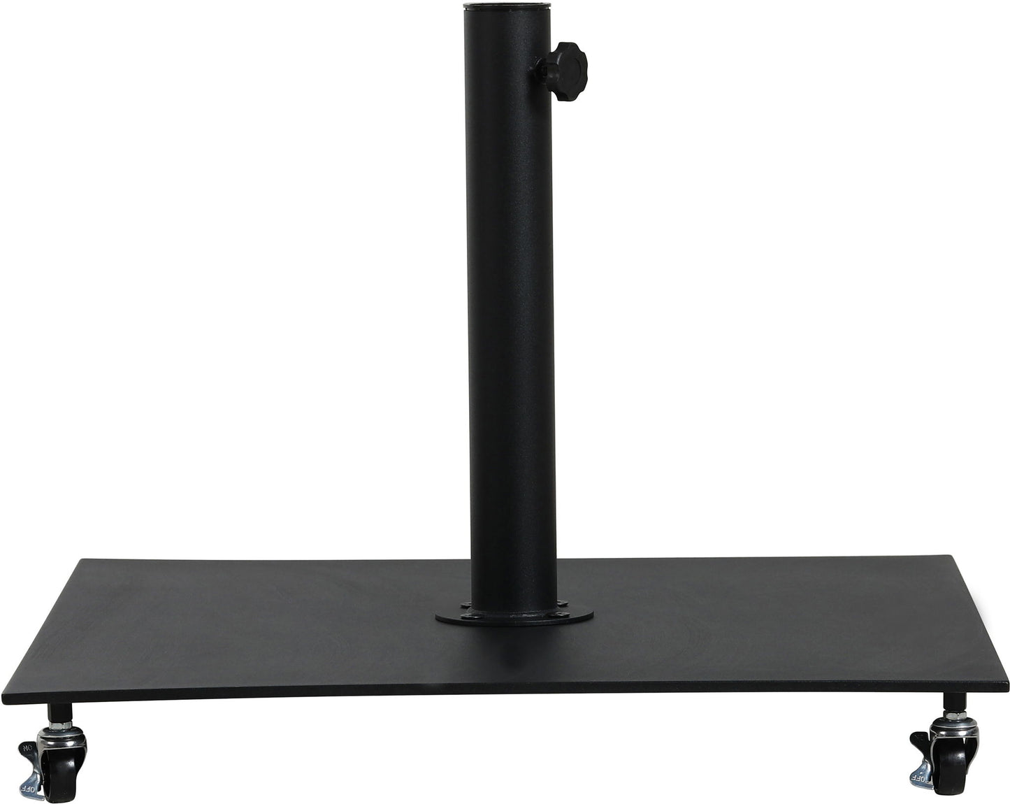 Fiji - Aluminum Patio Umbrella With Square Black Base