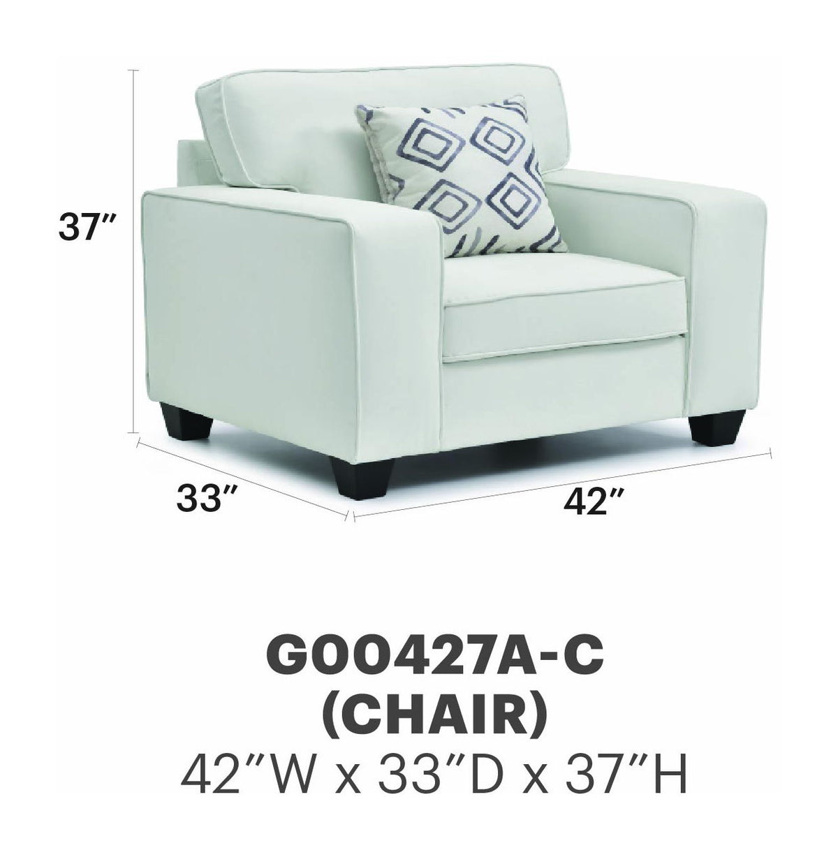 Glory Furniture - Barbara - Chair