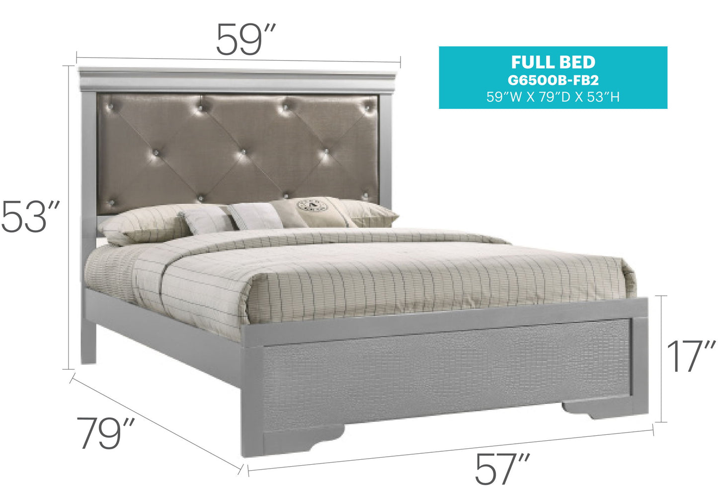 Glory Furniture - Lorana - Bed