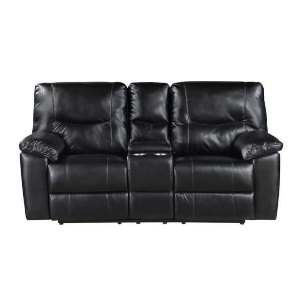 Maverick Double Reclining Love Seat with Center Console