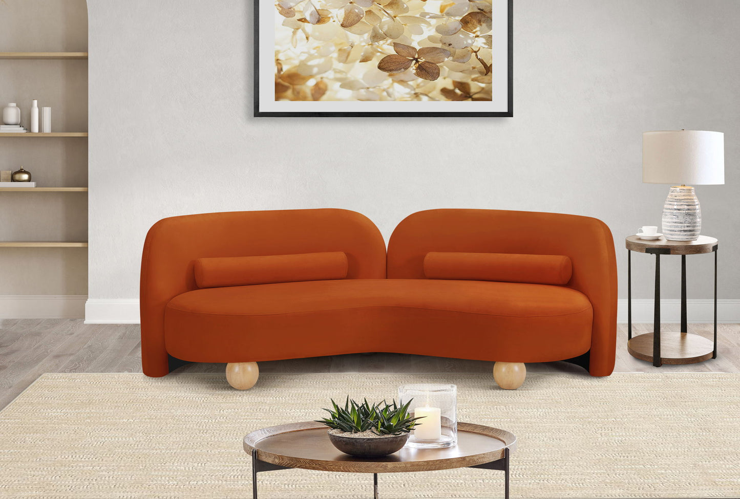 Daphne - Velvet Sofa