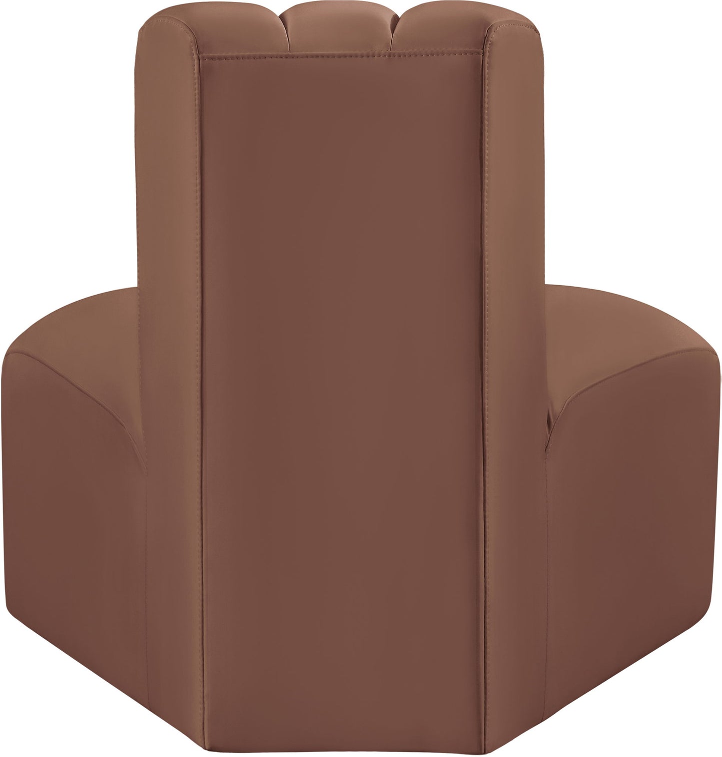 Arc - Faux Leather Reverse Corner Chair