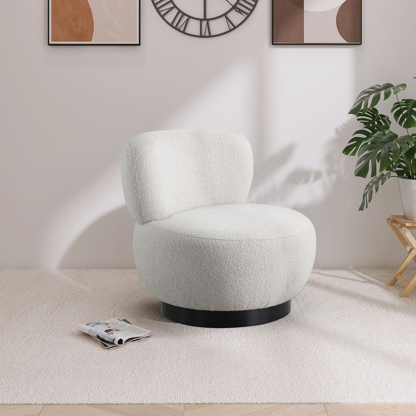 Calais - Accent Chair With Black Base