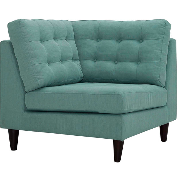 Empress Upholstered Fabric Corner Sofa - Laguna