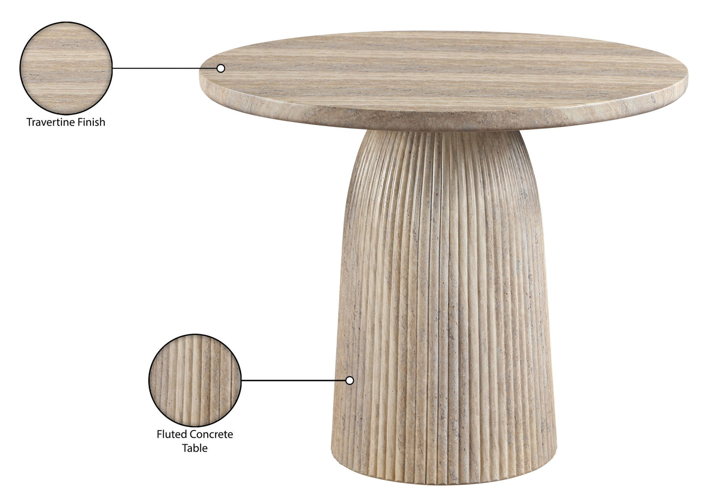 Venosa - Traverine Table